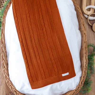  Saída de Maternidade Suspensório - Ferrugem